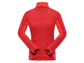 mikina dámská ALPINE PRO ONNECA COOL-DRY růžová