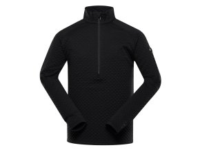 mikina pánská ALPINE PRO GETT rychleschnoucí černá (Velikost 5XL)