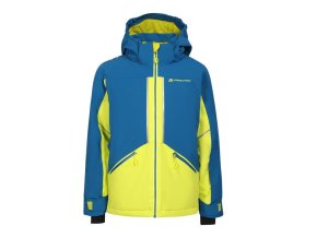 bunda dětská ALPINE PRO REASO s membránou PTX modrá (Velikost 104-110)