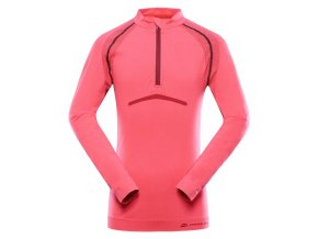triko dětské dlouhé ALPINE PRO SEAMO funkční růžové
