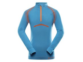 triko dětské dlouhé ALPINE PRO SEAMO funkční modré