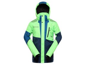 bunda pánská ALPINE PRO DEAR s membránou PTX zelená (Velikost L)