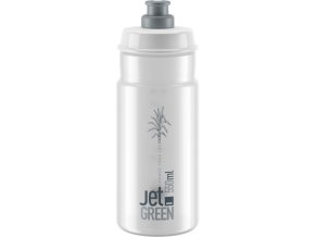 lahev ELITE Jet Green čirá/šedé logo 550 ml