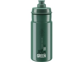 lahev ELITE Jet Green zelená/bílé logo 550 ml
