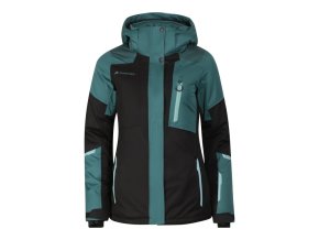 bunda dámská ALPINE PRO DEARA s membránou PTX zelená (Velikost L)