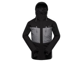 bunda pánská ALPINE PRO COMED s membránou PTX černá