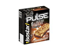 tyčinka ISOSTAR PULSE ořech-čokoláda 6x23g