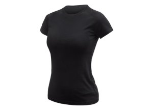 triko krátké dámské SENSOR MERINO ACTIVE NO LOGO černé