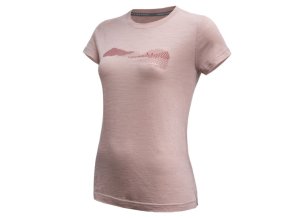 triko krátké dámské SENSOR MERINO AIR HILLS růžové (Velikost L)