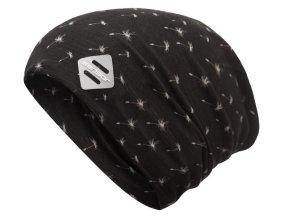 čepice SENSOR MERINO IMPRESS LOGO černá/pattern (Velikost L)