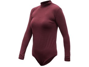 triko dlouhé dámské SENSOR MERINO AIR body červené