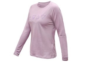 triko dlouhé dámské SENSOR MERINO BLEND ELEMENTS fialové