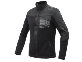 bunda pánská SENSOR TEDDY fleece černá