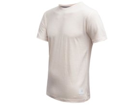triko krátké pánské SENSOR MERINO LITE béžové