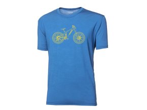 triko krátké pánské Progress WABI MTB tmavě modré (Velikost L)