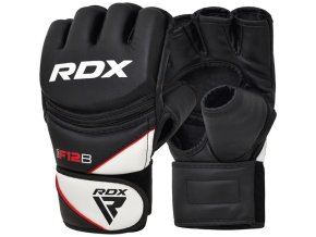 grapplingové rukavice RDX F12 MMA černé (Velikost L)