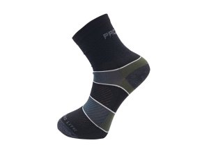 ponožky Progress TRAIL MERINO LITE černo-šedé (Velikost 35-38)