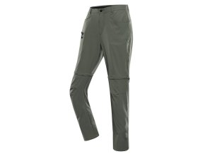 kalhoty pánské dlouhé ALPINE PRO NESC 2 s COOL DRY zelené