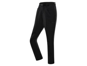 kalhoty pánské dlouhé ALPINE PRO CORB softshellové s COOL DRY černé