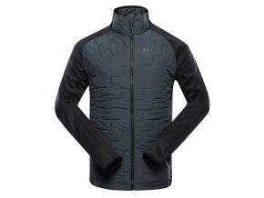 mikina pánská ALPINE PRO JORW s merinem zelená (Velikost L)