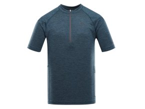 dres pánský krátký ALPINE PRO GERET 2 rychleschnoucí modrý (Velikost L)