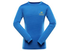 triko dětské dlouhé ALPINE PRO MILDO 2 rychleschnoucí modré