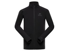 mikina pánská ALPINE PRO GOLL 2 rychleschnoucí černá (Velikost S)