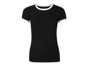 triko dámské krátké NAX GRELO černé (Velikost S)