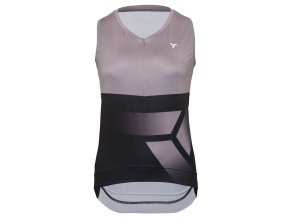 Silvini dámské top tílko WD2034 Escolca (Velikost XS, Barva grey-black)