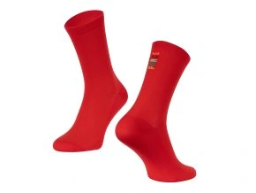 ponožky FORCE COLOUR dlouhé, červené