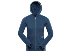 mikina dětská NAX MOLDO modrá (Velikost 104-110)