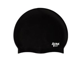 čepice plavecká Acra černá