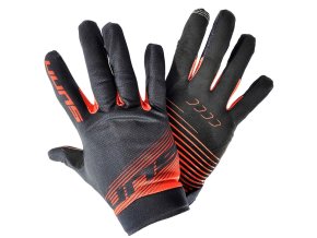 SUNN Cyklistické rukavice AIR 1 RED XXXL, Černá/Červená