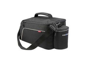 KLICKfix Brašna na zadní nosič RACKPACK LIGHT černá, Černá