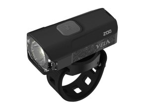 MOON Světlo na kolo VELA 200 Black přední