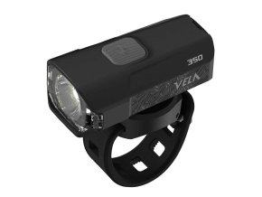 MOON Světlo na kolo VELA 350 Black přední
