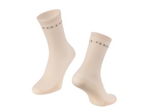 ponožky FORCE SMACK, krémové