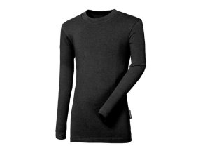 triko dlouhé dětské Progress BAMBUS LS ORIGINAL černé (Velikost 128/1)