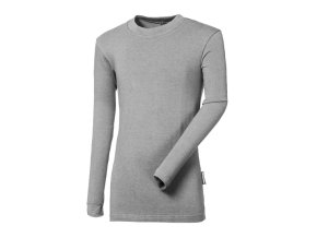 triko dlouhé dětské Progress BAMBUS LS ORIGINAL šedý melír (Velikost 128/1)
