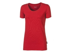 triko krátké dámské Progress ORIGINAL BAMBUS červené (Velikost L)