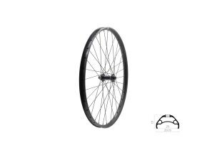 KELLYS Zapletené kolo přední KLS ASESINO 25 DSC F, 28/29", black (Varianta zapletene-kolo-predni-kls-asesino-25-dsc-f-28-29-black)