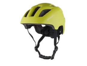 přilba FORCE ZEBU s blikačkou, limeta (Varianta XS-S)