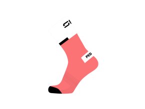 Ponožky SIDI Neo Socks Coral Fluo/White (Varianta 35/39)