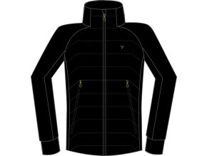 Silvini pánská mikina MJ1714 Grado (Velikost S, Barva black2)