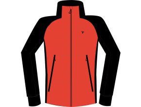 Silvini pánská mikina MJ1714 Grado (Velikost S, Barva black-ruby)