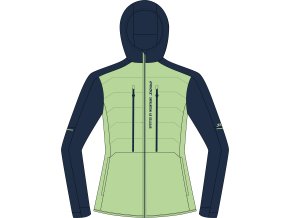 Silvini dámská bunda WJ2516 Asprino (Velikost XS, Barva green-navy)