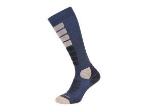 podkolenky unisex ALPINE PRO RODE s merinem šedé (Velikost L)
