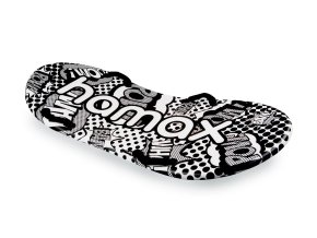 hamax twin tip surfer comic black white o