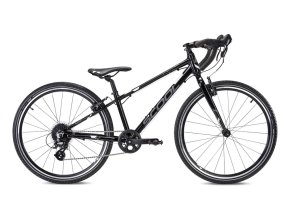 SCOOL Dětské kolo liXe gravel 8s bílé/černé 2024, Černá (Varianta 8290)