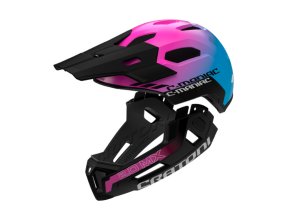 Helma CRATONI C-Maniac 2.0 MX Pink/Blue Matt (Varianta L/XL (58-61 cm))